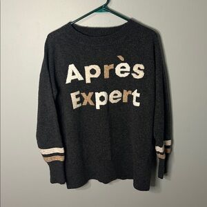 Lou & Grey Charcoal Sweater from Loft